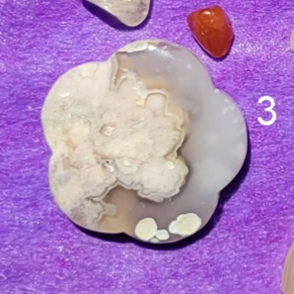 Flower Agate Crystal Flowers Shapes
